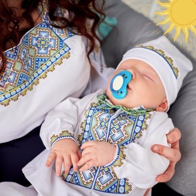Одежда для крещения, крестильные наборы Jolly Baby (Россия)